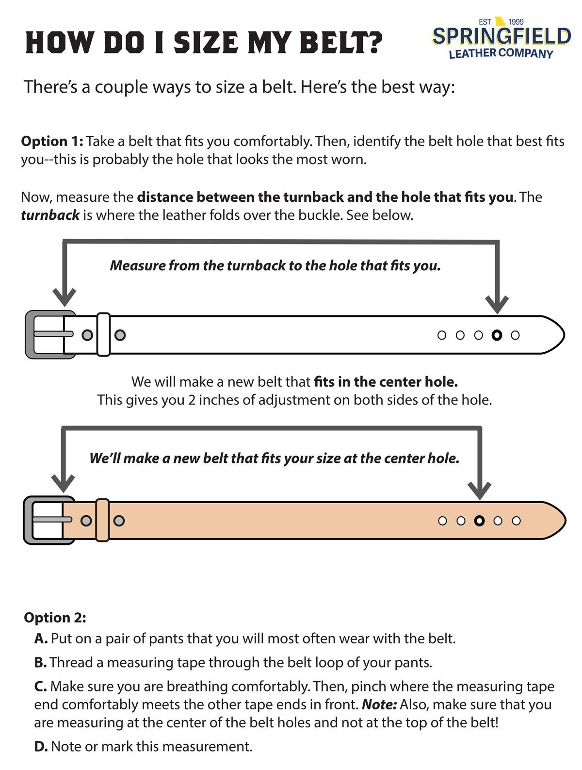 How to Measure Women's Belt Sizes? Quick and Accurate Way – BeltNBags