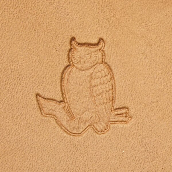 011-007.SLC.01.jpg Horned Owl - 3D Stamp Image