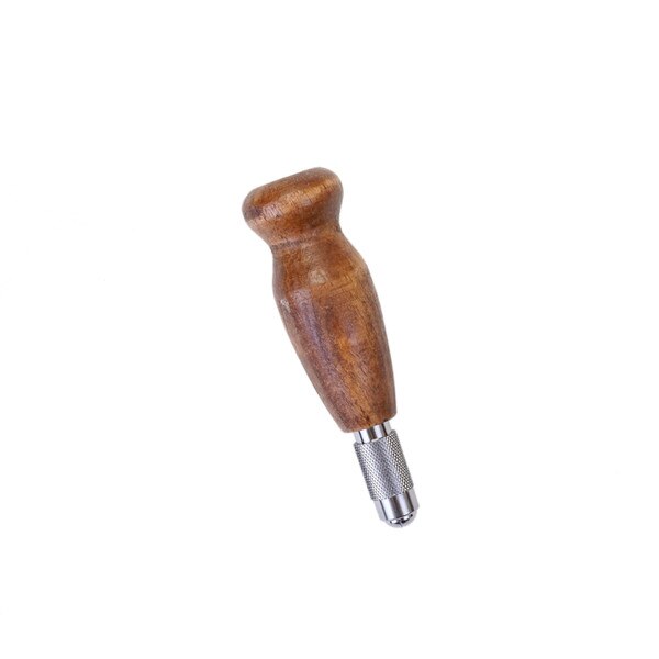 011-21.SLC.01.jpg Awl Haft with Wooden Handle Image