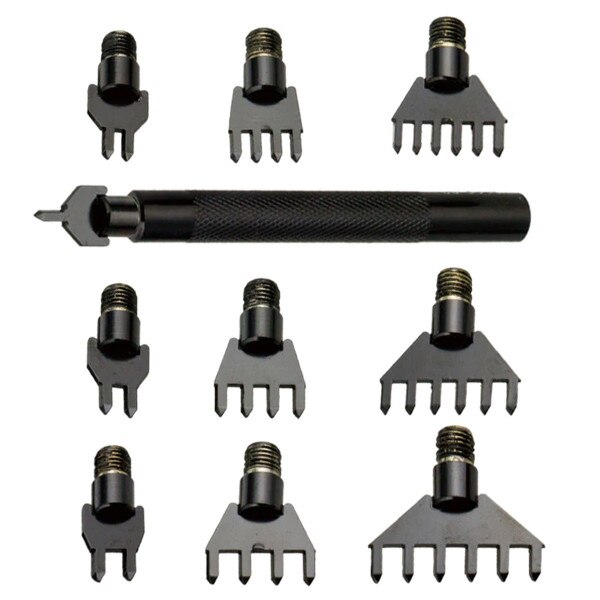 011-27000.SLC.01.jpg 11pc Diamond Point Chisel Set Image