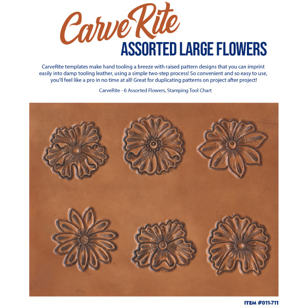 011-711.SLC.1.jpg CarveRite - Assorted Large Flowers Image