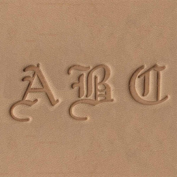 Standard Craftmaster Alphabet and Number Stamp Set