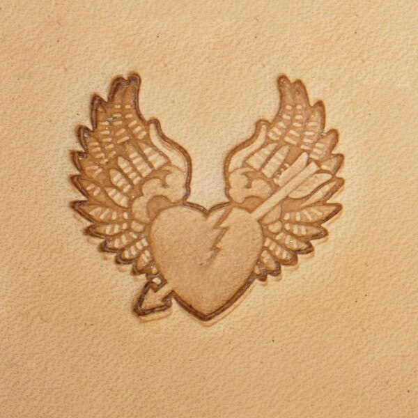 011-866600.SLC.1.jpg Broken Heart - 3D Stamp Image