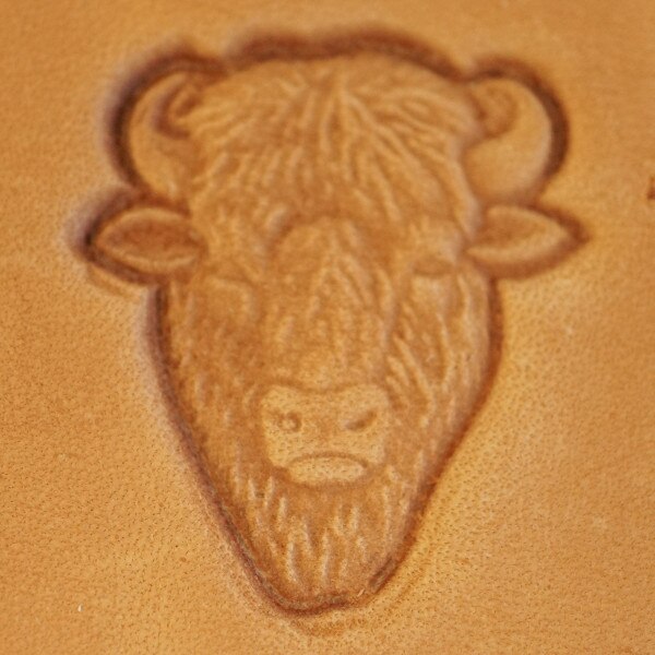 011-882013.SLC.1.jpg 3D Stamp - Bison Head Image