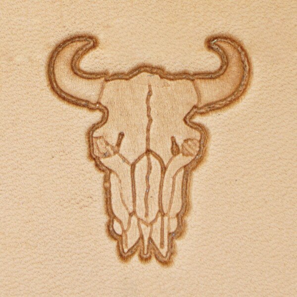 011-8831200.SLC.1.jpg Buffalo Skull - 3D Stamp Image