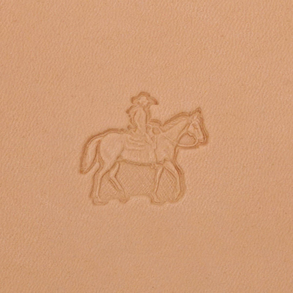 011-8831400.SLC.01.jpg 3D Stamp - Horse & Rider Image