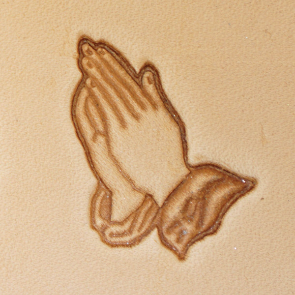 011-8833100.SLC.1.jpg 3D Stamp - Praying Hands (Left) Image