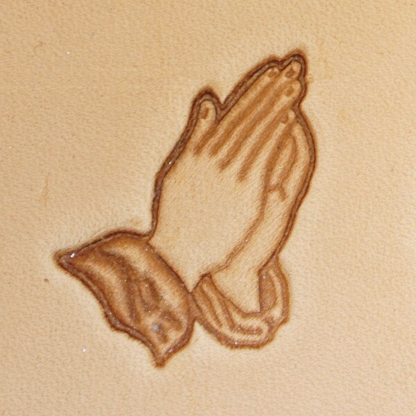 011-8833101.SLC.1.jpg Praying Hands (Right) - 3D Stamp Image