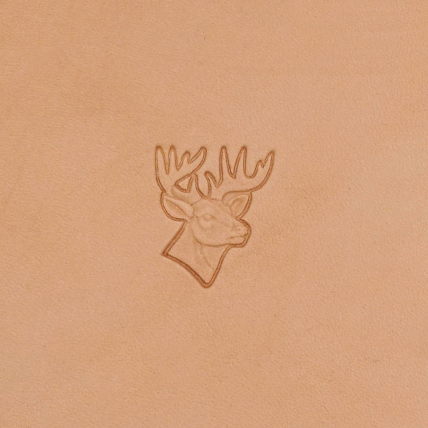 011-8834100.SLC.01.jpg 3D Stamp - Deer Head (Right) Image