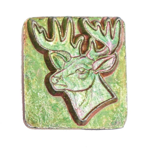 011-8834100.SLC.02.jpg Deer Head (Right) - 3D Stamp Image