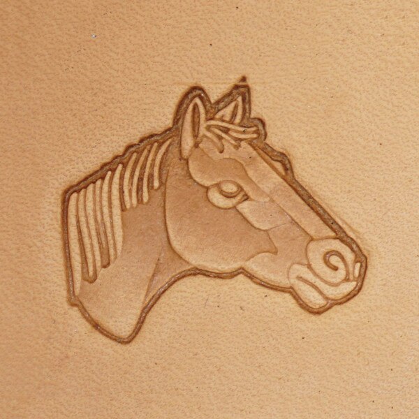 011-8834200.SLC.1.jpg Horse Head (Right) - 3D Stamp Image
