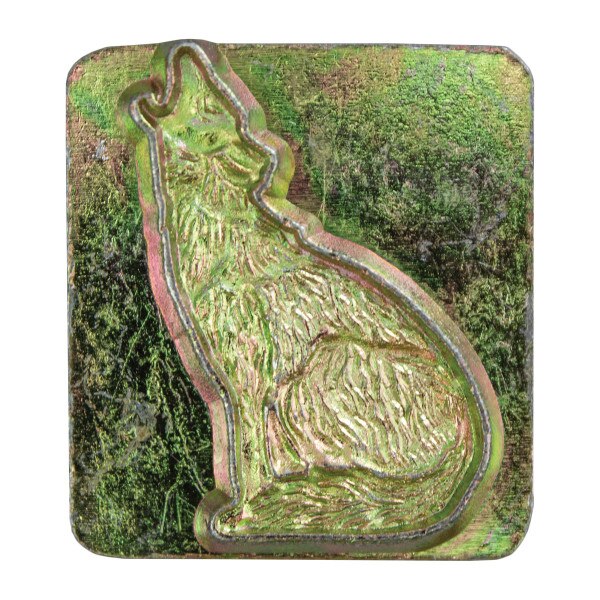 011-8842201.SLC.2.jpg Howling Coyote (Right) - 3D Stamp Image