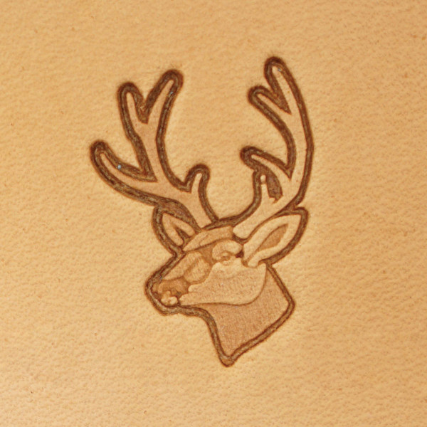 011-8843700.SLC.1.jpg 3D Stamp - White Tail Deer (Left) Image