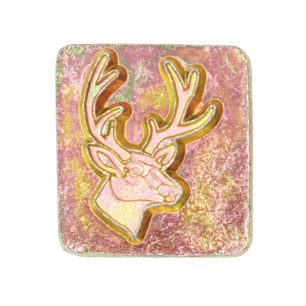011-8843700.SLC.2.jpg White Tail Deer (Left) - 3D Stamp Image