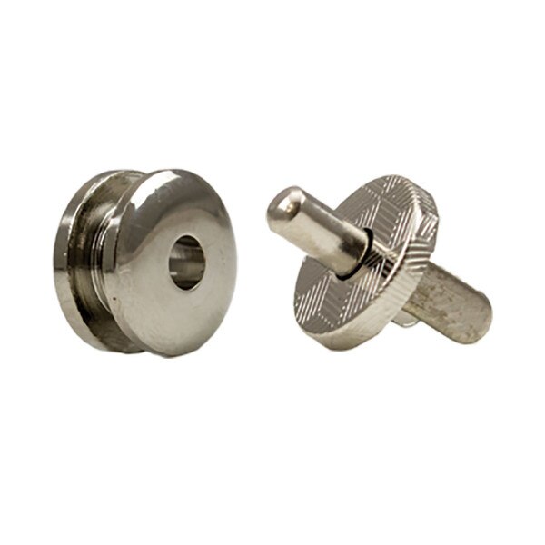 020-2111.SLC.02.jpg 12mm Round Magnetic Snap w/ Eyelet - Nickel Image