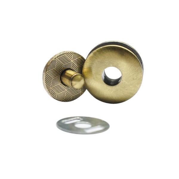 020-2117.SLC.01.jpg 17mm Round Magnetic Snap w/ Eyelet Antique Brass Image
