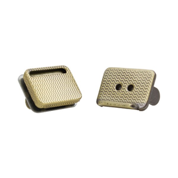 020-2215.SLC.jpg 20mm Rectangle Magnetic Clasp - Antique Brass 10pk Image