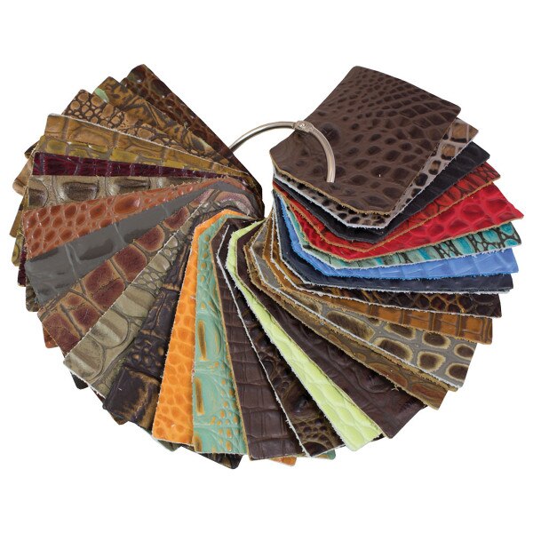 100-025.SLC.1.jpg Swatch Ring Embossed Gator Image