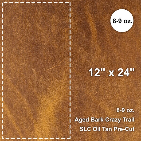 100-093.SLC.1.jpg 12"x 24" Aged Bark Crazy Trail Oil Tan Pre-Cut Image