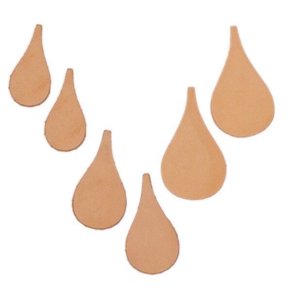 100-1079.SLC.1.jpg Earring Blossom - Veg Tan Small 6 Pair Image