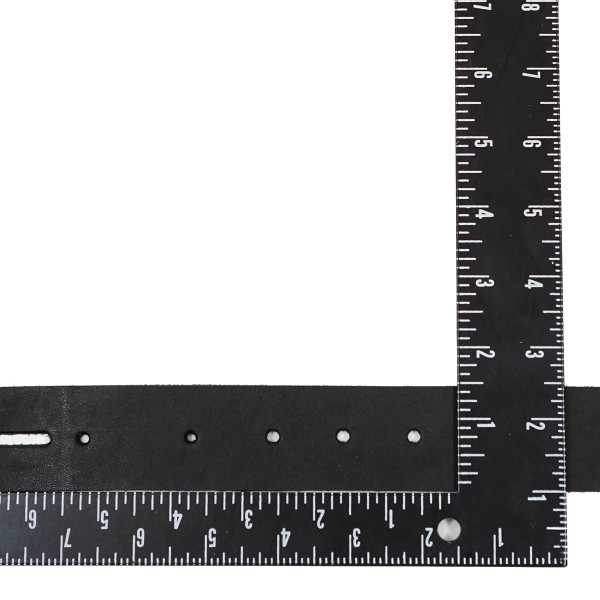 100-212.SLC.3.jpg Single Hole Belt Blank - Hermann Oak Black Image
