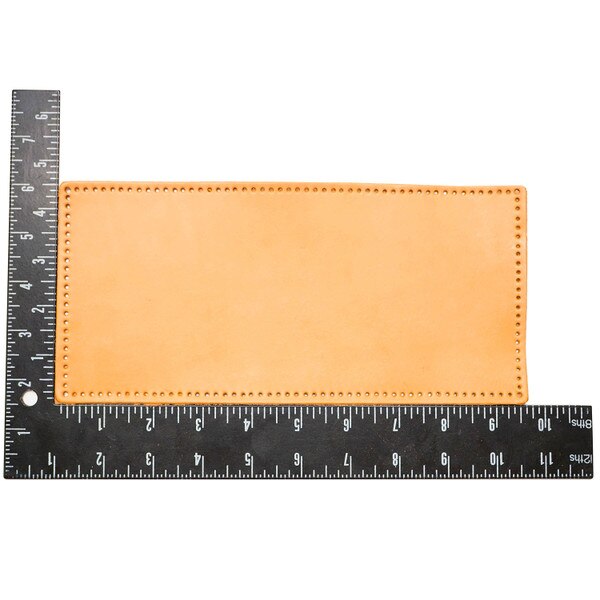 100-40109100.SLC.02.jpg Pre-punched Maverick Tri-fold Wallet Back - Natural Hermann Oak Image
