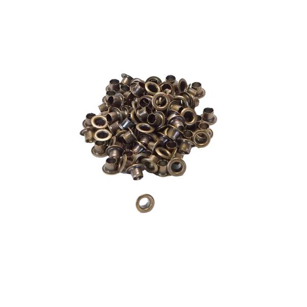 100-8457.SLC.01.jpg Antique Brass Eyelets - Short 5/32 Image