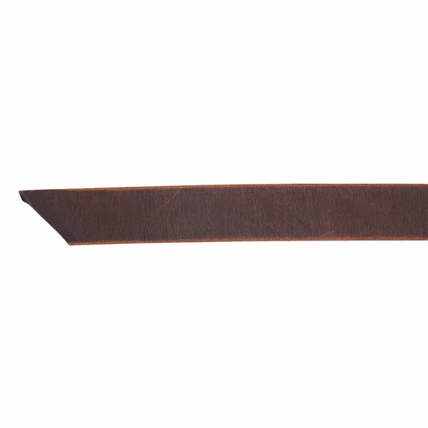 100-963.SLC.03.jpg 1 1/2" Crazy Horse Buffalo Belt Blank W/O Snaps Image