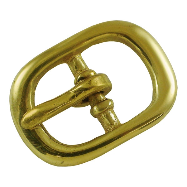 111-151501.SLC.jpg ½" Center Bar Sandal Buckle - Solid Brass Image
