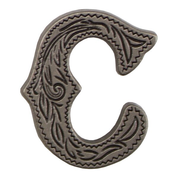 115-133803.SLC.jpg 3/4" (C) Alphabet Letter - Antique Silver Image