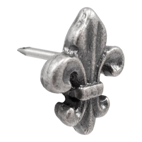 115-179280.SLC.jpg Fleur-de-lis Tack - Old Silver 25pk Image