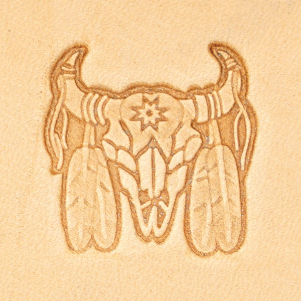 115-8843600.SLC.1.jpg 3D Stamp - Native American Skull Image