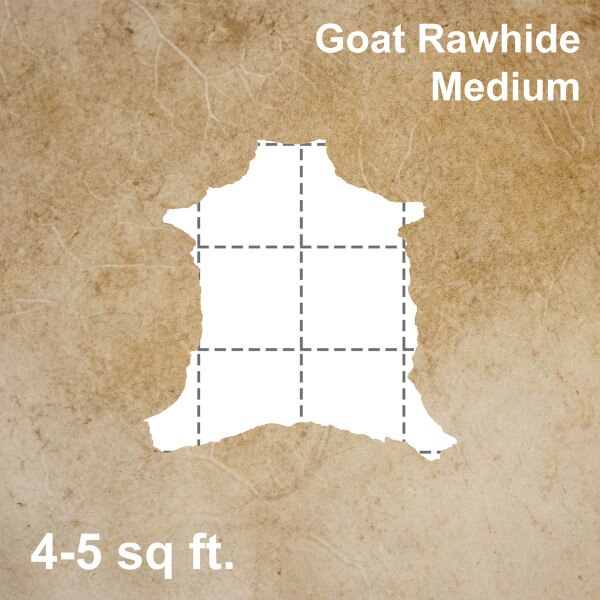 121-92101.SLC.1.jpg Goat Rawhide - Medium Image