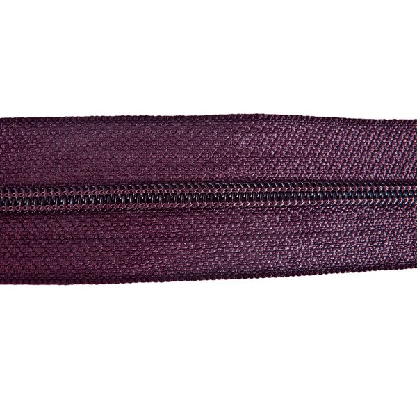 129-135003.SLC.jpg YKK Regular Zipper Tape - Burgundy Yard Image