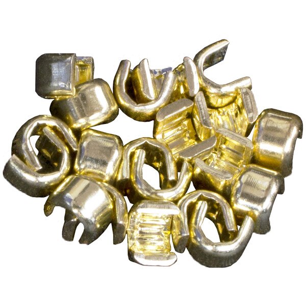 129-1357.SLC.jpg YKK #5 Top Stop Zipper - Solid Brass 10pk Image