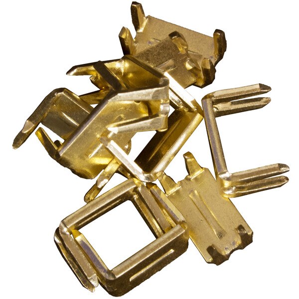 129-1360.SLC.jpg YKK #10 Bottom Stop Zipper - Solid Brass 10pk Image