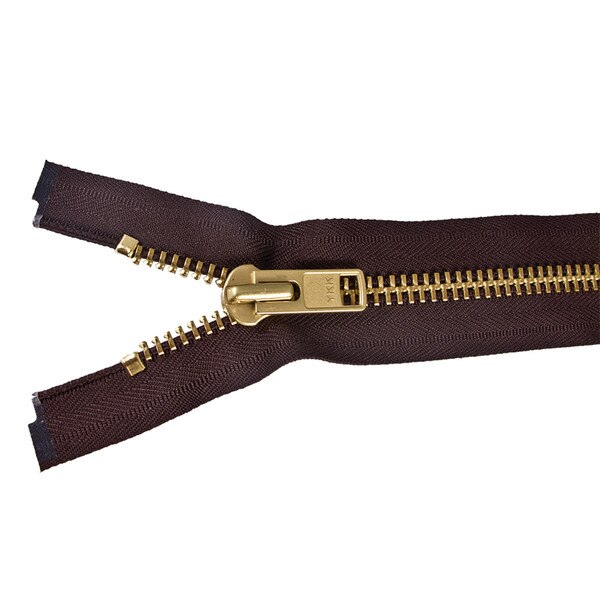 129-136824.SLC.jpg YKK 32" Chap Zipper - Brown Brass Image