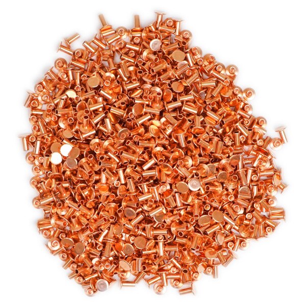 131-129480.SLC.1.jpg Weaver Leather 5/16" Tubular Rivets - Copper 1000 pack Image
