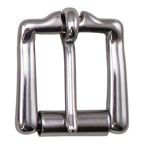 131-142000.SLC.jpg 3/4" Heavy Duty Wave Roller Buckle - Stainless Steel Image