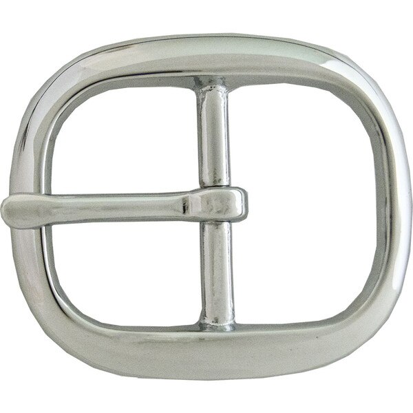 131-172202.SLC.jpg 1 1/2" Center Bar Buckle - Solid Brass/Nickel Plate Image