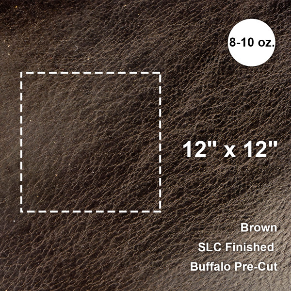 133-421202.SLC.1.jpg Buffalo Pre-Cut 12"x12" Brown Image