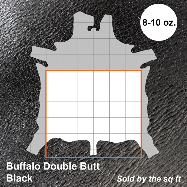 133-425501.SLC.1.jpg Finished Buffalo Double Butts - Black Image