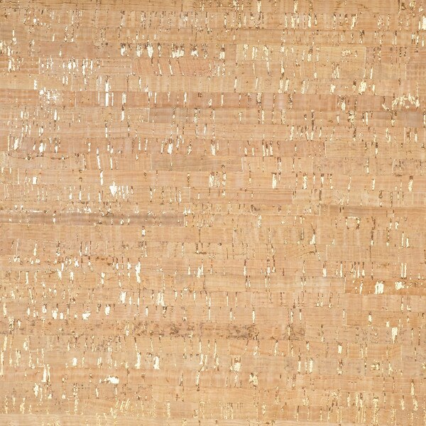 138-03.SLC.3.jpg Full sheet of Natural Cork with Gold Flakes Image