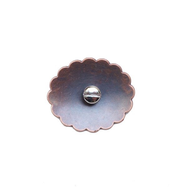 141-0011.SLC.2.jpg Oval Concho - Antique Copper Image