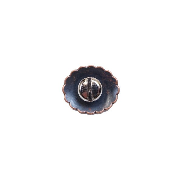 141-0014.SLC.2.jpg Mini Oval Concho - Antique Copper Image