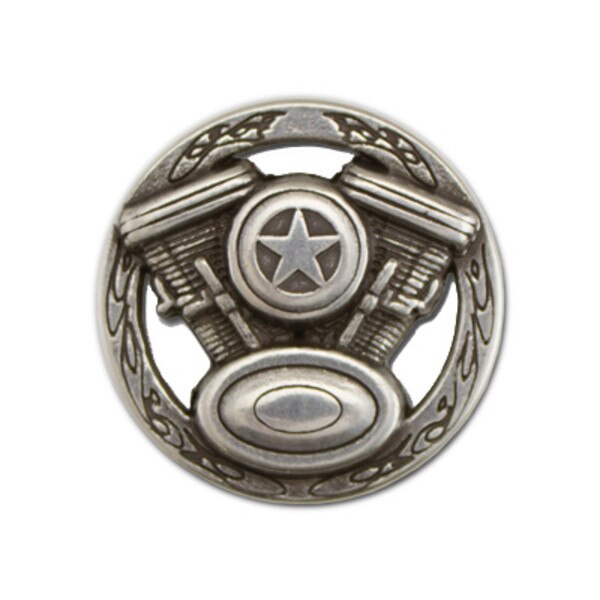 141-135.SLC.jpg V-Twin ConchoAntique Silver Plate Image