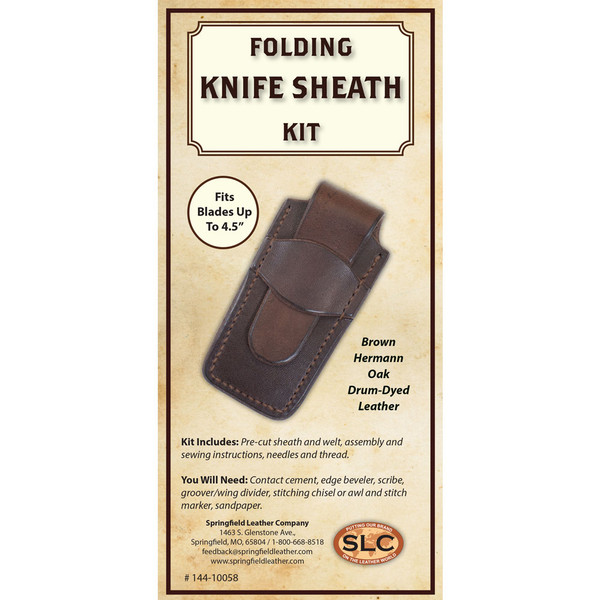 144-10058.SLC.jpg SLC Folding Knife Kit - Brown Image
