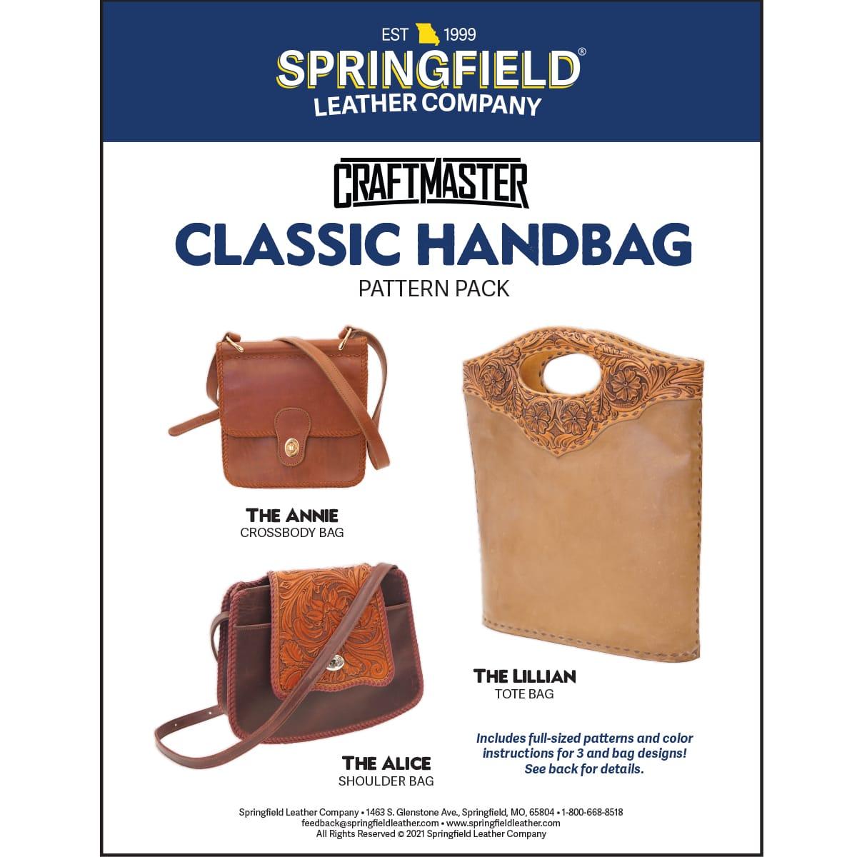 Classic Handbag Patterns Springfield Leather