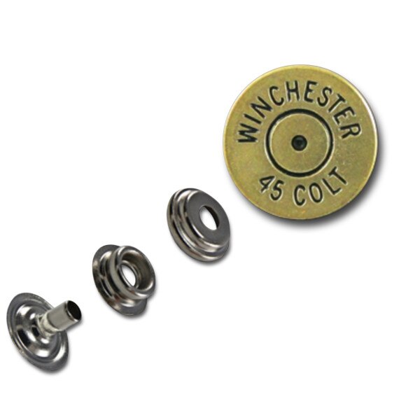 144-1055.SLC.jpg Colt 45 Line 24 Snap Set Brass Image