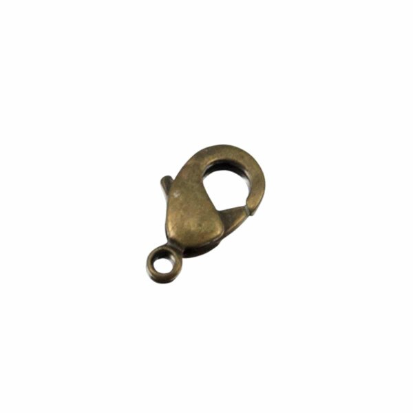 144-121.SLC.jpg 6pk 9mm Lobster Clasp - Antique Gold Image